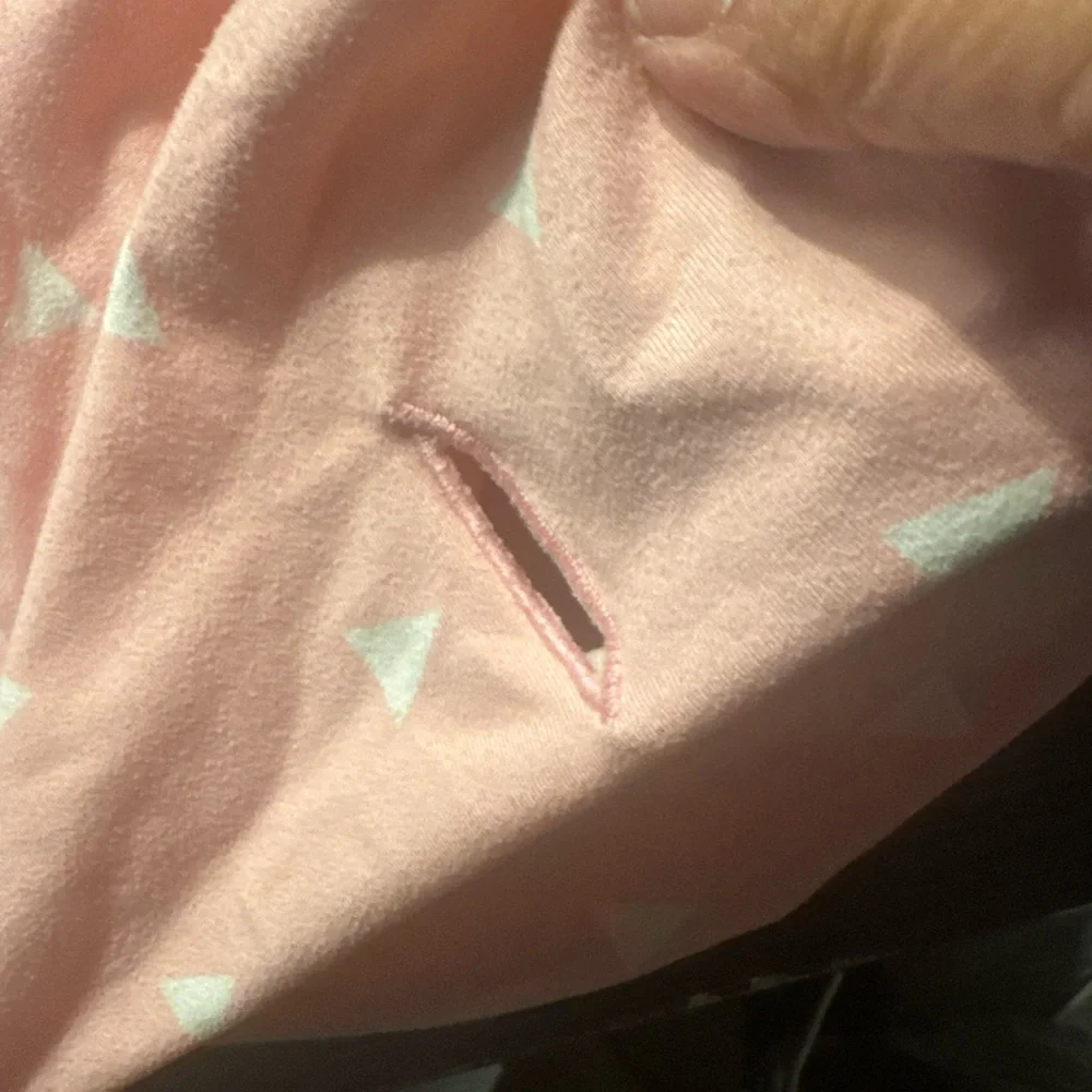Cozy Pink and Gray Blanket